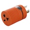 Ac Works Plug Adapter, 6-20R, L6-30P, 0 ft., Orange ADL630620 - alternate 1